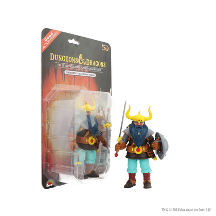 Dungeons & Dragons 7” Scale Action Figure – Limited 50th Anniversary Edition Elkhorn Figure (NECA) - 1